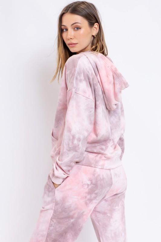 Audrey Tie Dye Hoodie - Lovely Brielle