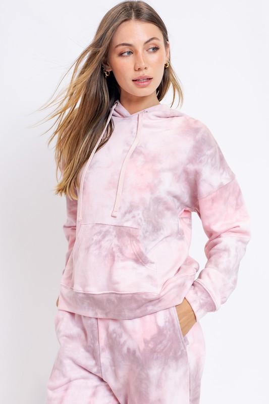 Audrey Tie Dye Hoodie - Lovely Brielle