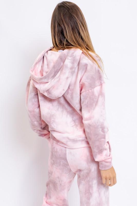 Audrey Tie Dye Hoodie - Lovely Brielle